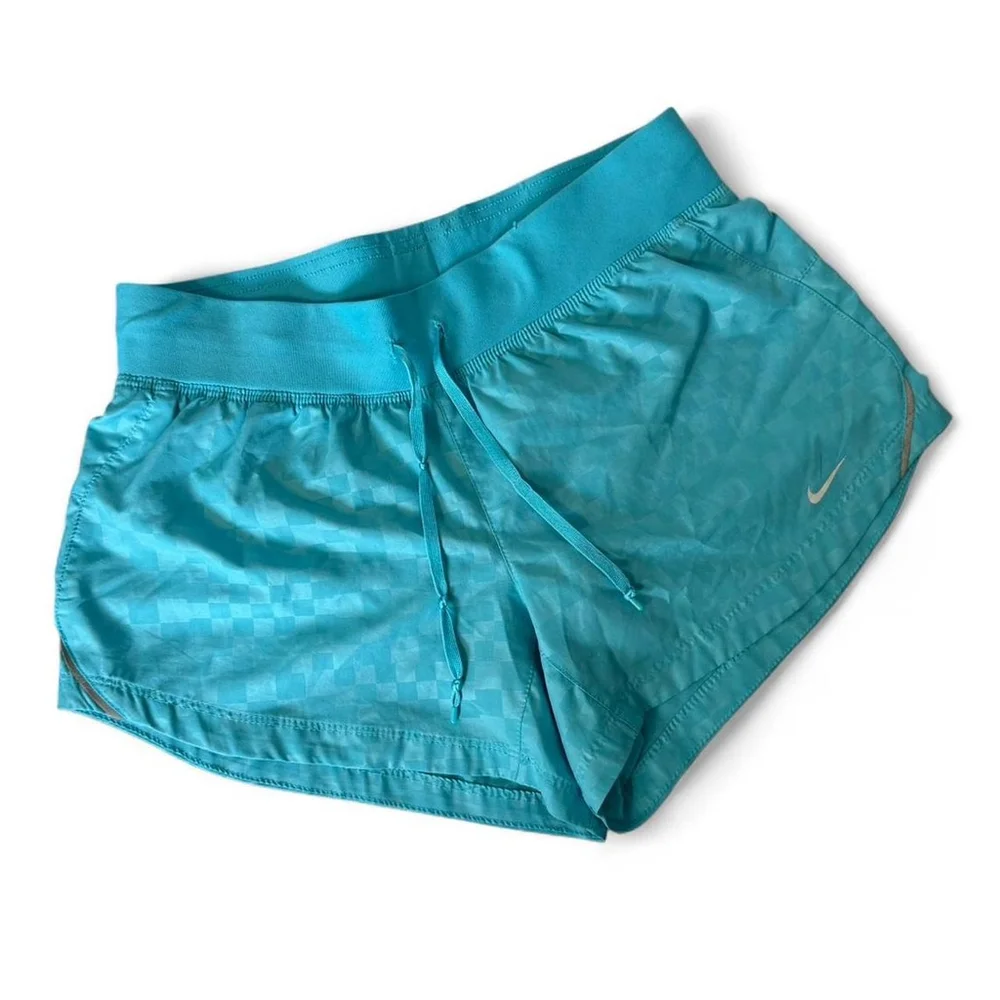 Nike Blue Lined Running Shorts - Size S